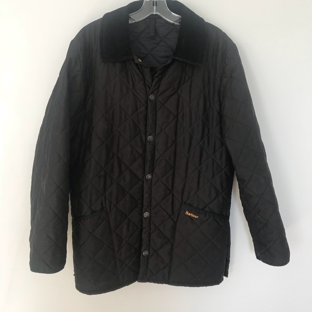 Barbour Eskdale quilted barn jacket coat XS S